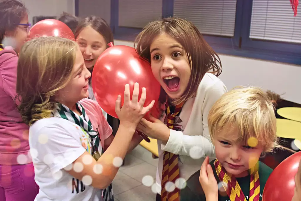Feste complenno palloncini bambini